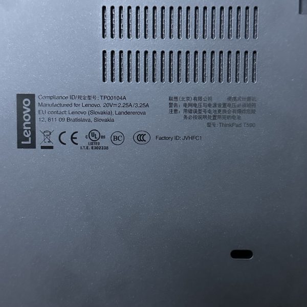 Lenovo Thinkpad T590 15”吋 i5 16GB ram +512GB ssd 2019 2K熒幕 🔋 高容電池 ✨3個月保養 帶火牛：圖片 10